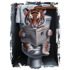 Tigertoilette Geschenk