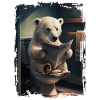 Eisbär Polar Geschenk