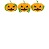 Pumpkin Three Monkeys 3 Pumpkins