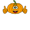 Pumpkin Thumbs up Pumpkins