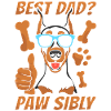 Dobermann Vater Best Dad Pawsibly