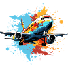 Airplane Graffiti