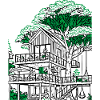 Cabane dans les arbres