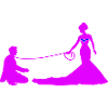 Wedding Bride and groom Linen