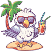 Eagle Summer Beach Comic
