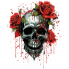 Crâne de fleur