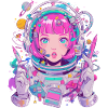 artistic astronaut