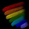 rainbow stripes