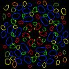 cercles arc-en-ciel