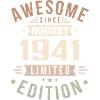 August 1941 Birthday in August 1941 Vintage 1941