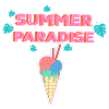 Summer paradise time summer
