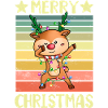 Merry Christmas Reindeer