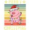 Merry Christmas Pig
