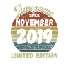 Génial depuis novembre 2019 - Anniversaire