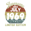 Awesome since July 1969 - Birthday