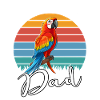 Macaw Parrot Dad