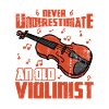 Never Underestimate An Old Violinist
