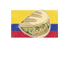 Cuisine colombienne d’Arepa