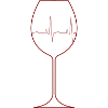 Wine glass with pulse