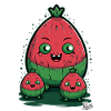 Fruity family: The melon melon