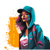 Fille urbaine