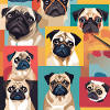 Mops Collage