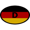 The Germany Car Sticker