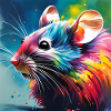 Maus Farbig