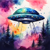 UFO farbig