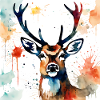 Deer Painting
