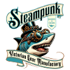 Steampunk Shark Comic