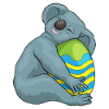 Koala Ostern Osterei