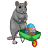 Rat Easter Easter Egg