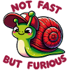 Kleine süße Schnecke mit Basecap