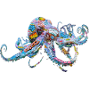 Octopus Graffiti Octopus print