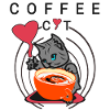 Coffee cat