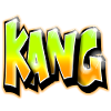 KANG GRAFFITI NAME PRINT Yellow