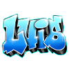 Nombre de Luis Graffiti imprimible en todo