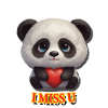 PANDA I MISS U