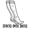 Stocks Over Socks