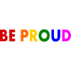 Be proud