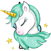 Süßes Einhorn