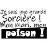 Grande sorcière mari poison