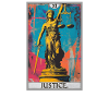 Tarotkarten Tarotkarte Justice Gerechtigkeit