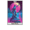 Tarotkarten Tarotkarte Justice Gerechtigkeit