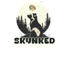 Skunk Skunked and Loving It