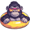 Gorilla Sommer Comic
