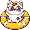 Cat Summer Comic