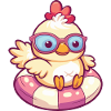 Chicken Summer Comic