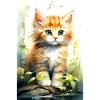 Cute and Lovely Kitten